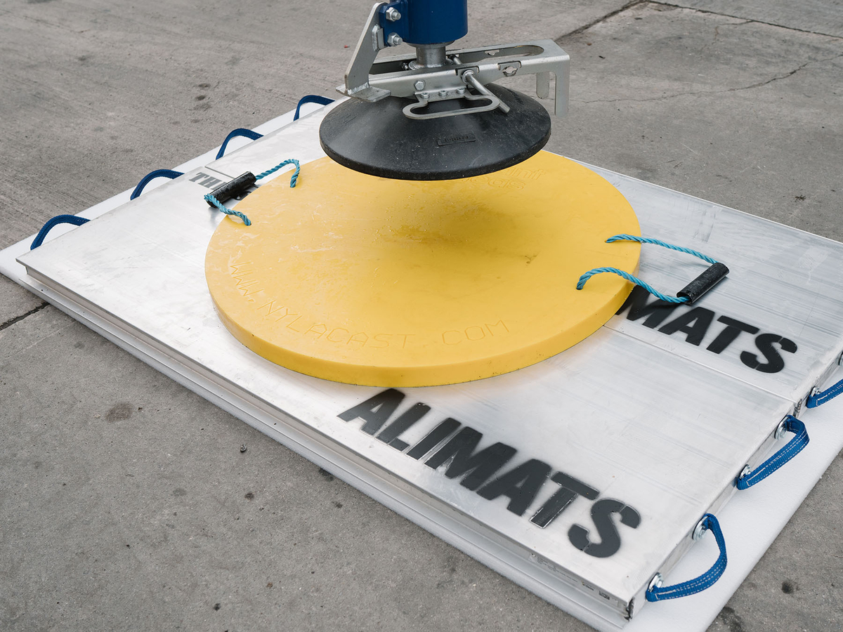 Nylacast big foot outrigger pads